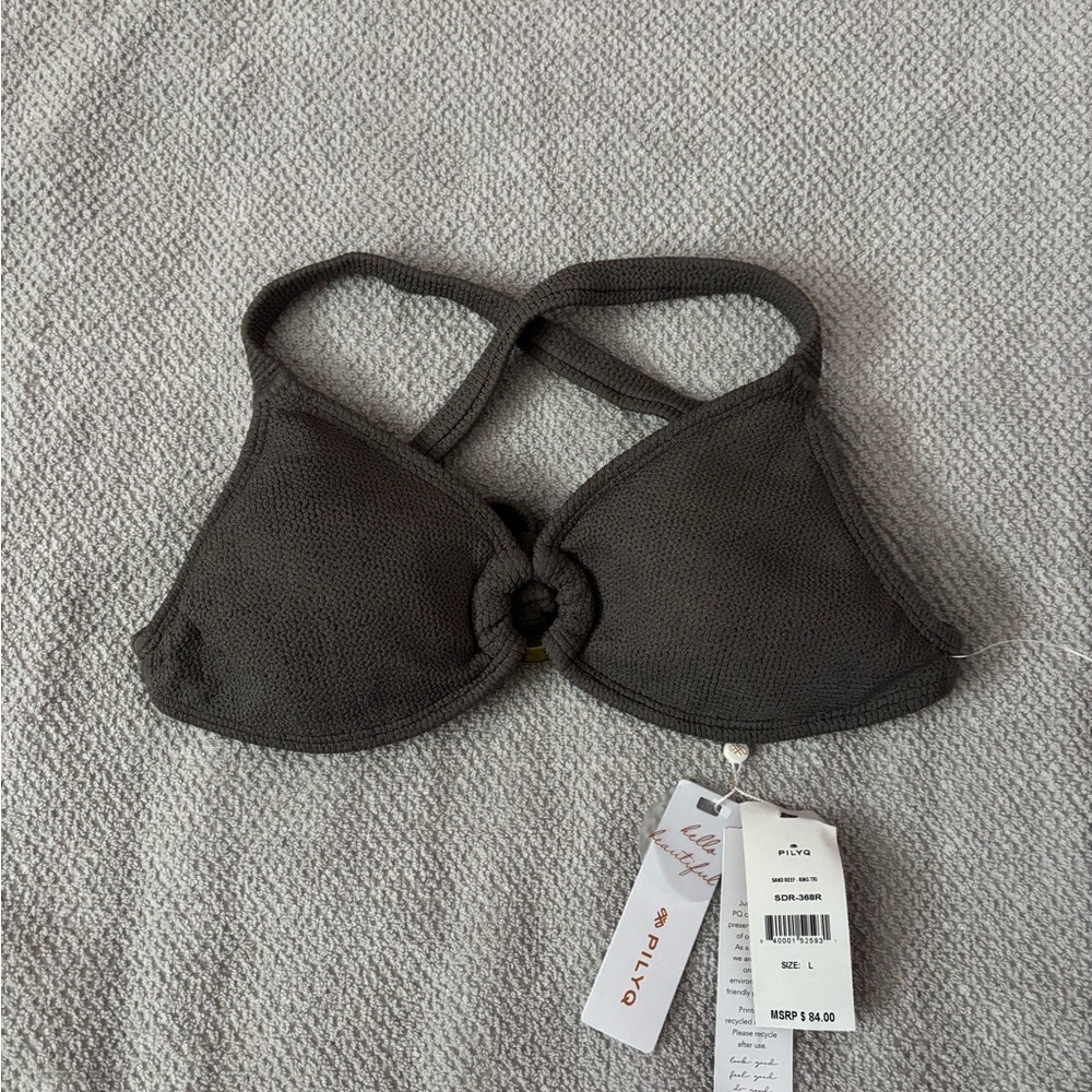 PILYQ Bikini Top Size Large NWT | PILYQ Bikini | Women Swimwear Bikini Top NEW-